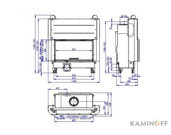 Камінна топка Romotop Heat 2g L 88.50.01