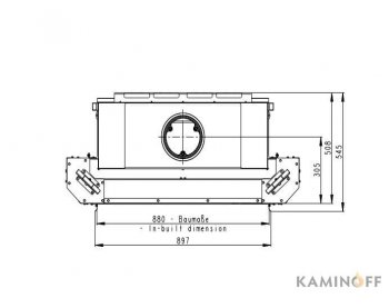 Камінна топка Romotop Heat 2g L 88.50.01