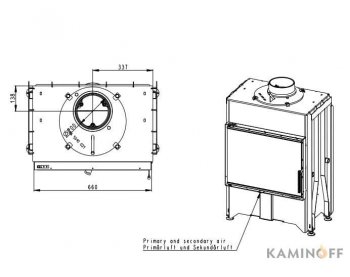 Камінна топка Romotop Dynamic 2G 66.50.01