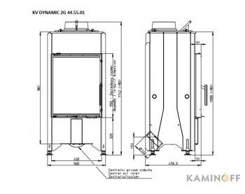 Камінна топка Romotop Dynamic 2G 44.55.01