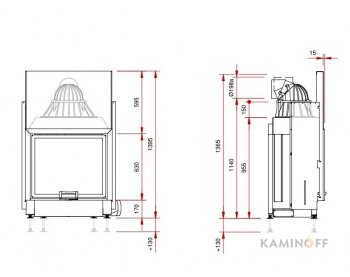 Конвекционная топка Schmid Lina 7363 h