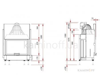 Конвекционная топка Schmid Lina 7357 h