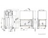 Камінна топка Brunner Architektur-Kamin Eck 45/82/48