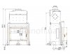 Топка с водяным контуром Brunner Stil-Kamin 51/67 S с бойлером