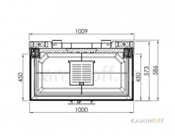 Конвекционная топка Spartherm Arte 3RL 100h