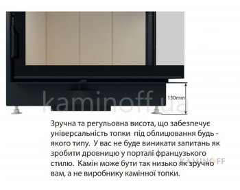 Конвекционная топка Gavryliv&Sons N 72x48x52