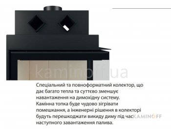Конвекционная топка Gavryliv&Sons N 72x48x52