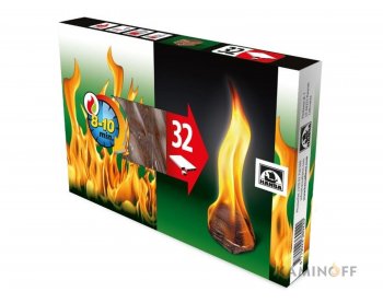 Разжигатель огня Hansa 32шт