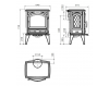 Конвекционная печь Dovre 540 W