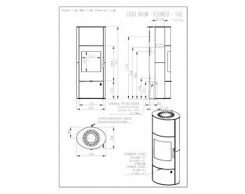 Конвекционная печь Romotop Evora 01 A