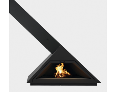 Дизайнерский камин Traforart Madrid Frontal vertical side smoke outlet