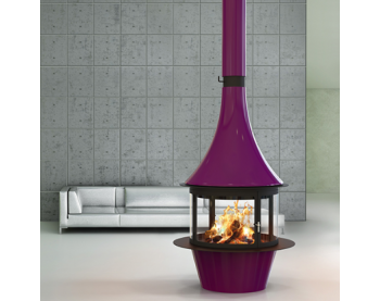 Дизайнерский камин Traforart Lorena Central color ral