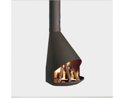 Дизайнерский камин Traforart Hera Central Black