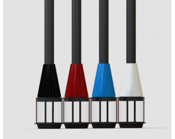 Дизайнерский камин Traforart Arlet Central With High Protective glass color ral