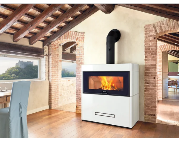 Дизайнерский камин Piazzetta Lugano MC 85/55 BL