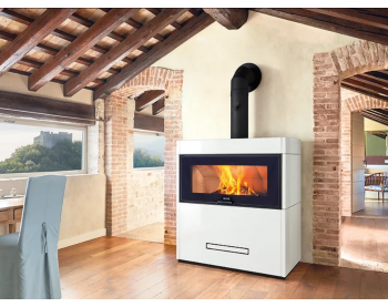 Дизайнерский камин Piazzetta Lugano MC 85/55 BL