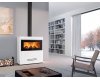 Дизайнерский камин Piazzetta Lugano MC 85/55 BL