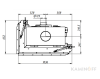 Конвекційна топка Gavryliv&Sons 90x51x54 H L/R