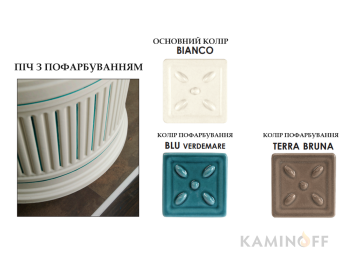 Печь-камин Piazzetta E929CH Hermetic