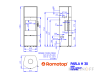 Печь-камин Romotop PARLA H 3S 30