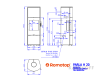 Печь-камин Romotop PARLA H 3S 20