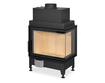 ROMOTOP HEAT R 2g S 65.51.40.21 - правосторонняя угловая каминная топка