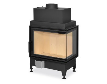 ROMOTOP HEAT R 2g S 65.51.40.21 - правосторонняя угловая каминная топка