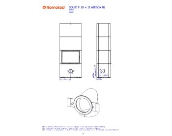 ROMOTOP SOLID F - кафельный дизайнерський камин