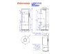 ROMOTOP LUANCO N 02 камінь - кругла піч-камін