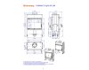 ROMOTOP DYNAMIC B2G 66.50.13N - каминная топка прямая, задняя загрузка, тройное стекло