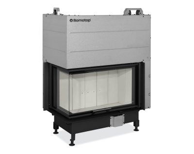 ROMOTOP HEAT L 3g L 81.51.40.24 - угловая каминная топка с гильотиной левая