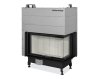 ROMOTOP HEAT R 3g L 81.51.40.24 - угловая каминная топка с гильотиной правая