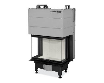ROMOTOP HEAT C 3g L 65.52.31.24 - трехсторонняя каминная топка с подъёмным механизмом
