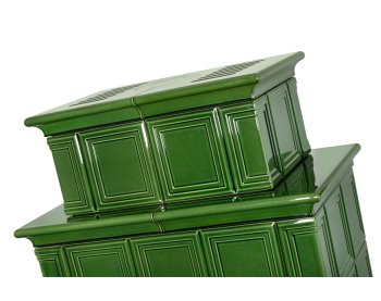 ROMOTOP BARACCA 11 H с вершиной - кафельный камин
