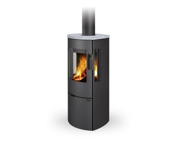 ROMOTOP PARLA 3S 20 камень - печь камин на три стекла