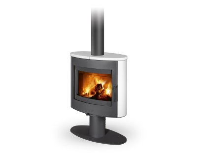 ROMOTOP STROMBOLI T 10 кераміка - поворотна камінна піч на ніжці