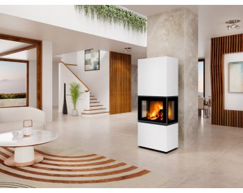 ROMOTOP LERA C GH 10 - дизайнерский камин в керамике