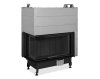 ROMOTOP HEAT L 3g L 81.51.40.26 - кутова камінна топка (темна