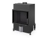 ROMOTOP HEAT 4g 59.50.06 - сталева камінна топка пряма (темна