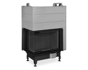ROMOTOP HEAT L 3g L 65.51.40.26 - кутова камінна топка (темна