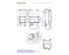 ROMOTOP HEAT R 3g L 65.51.40.26 - кутова камінна топка (темна
