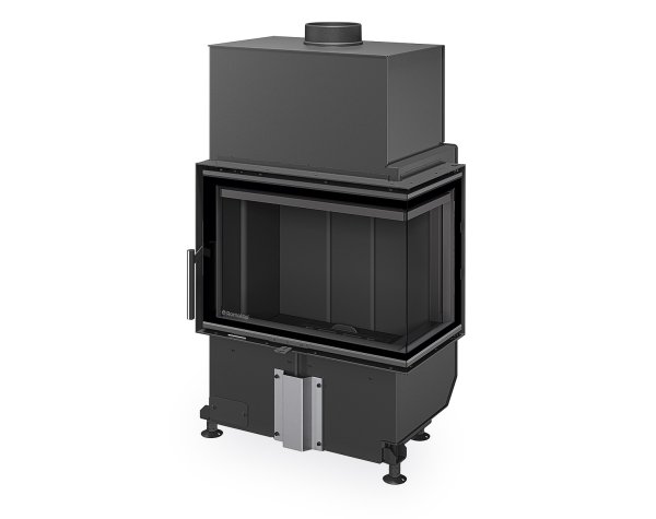 ROMOTOP HEAT R 4g S 60.44.33.26 - узкая угловая каминная топка (тёмная камера)