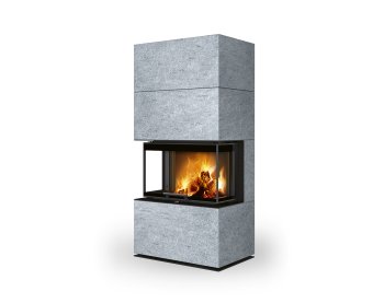 ROMOTOP CARA C N 20 - дизайнерский камин в облицовке из камня