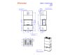 ROMOTOP CARA C N 61 - дизайнерский камин в облицовке Thermaline