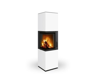 ROMOTOP HARMONY L HA 10 - кафельный аккумуляционный угловой камин