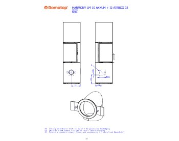 ROMOTOP HARMONY L HA 10 - кафельный аккумуляционный угловой камин