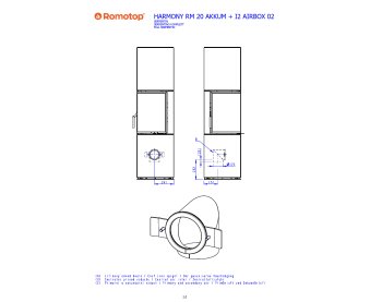 ROMOTOP HARMONY R HA 20 - аккумуляционный угловой камин в облицовке из камня