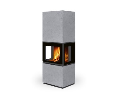 ROMOTOP LERA C GH 61 - дизайнерский камин в облицовке Thermaline