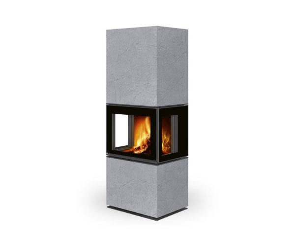ROMOTOP LERA C GH 61 - дизайнерский камин в облицовке Thermaline