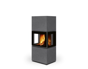 ROMOTOP LERA C G 62 - дизайнерский камин в облицовке Thermaline